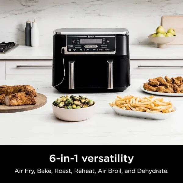 Dual Basket Air Fryer XL – 10-Quart 6-in-1 Limited Stock – Ships in 24H - SmartPursue™