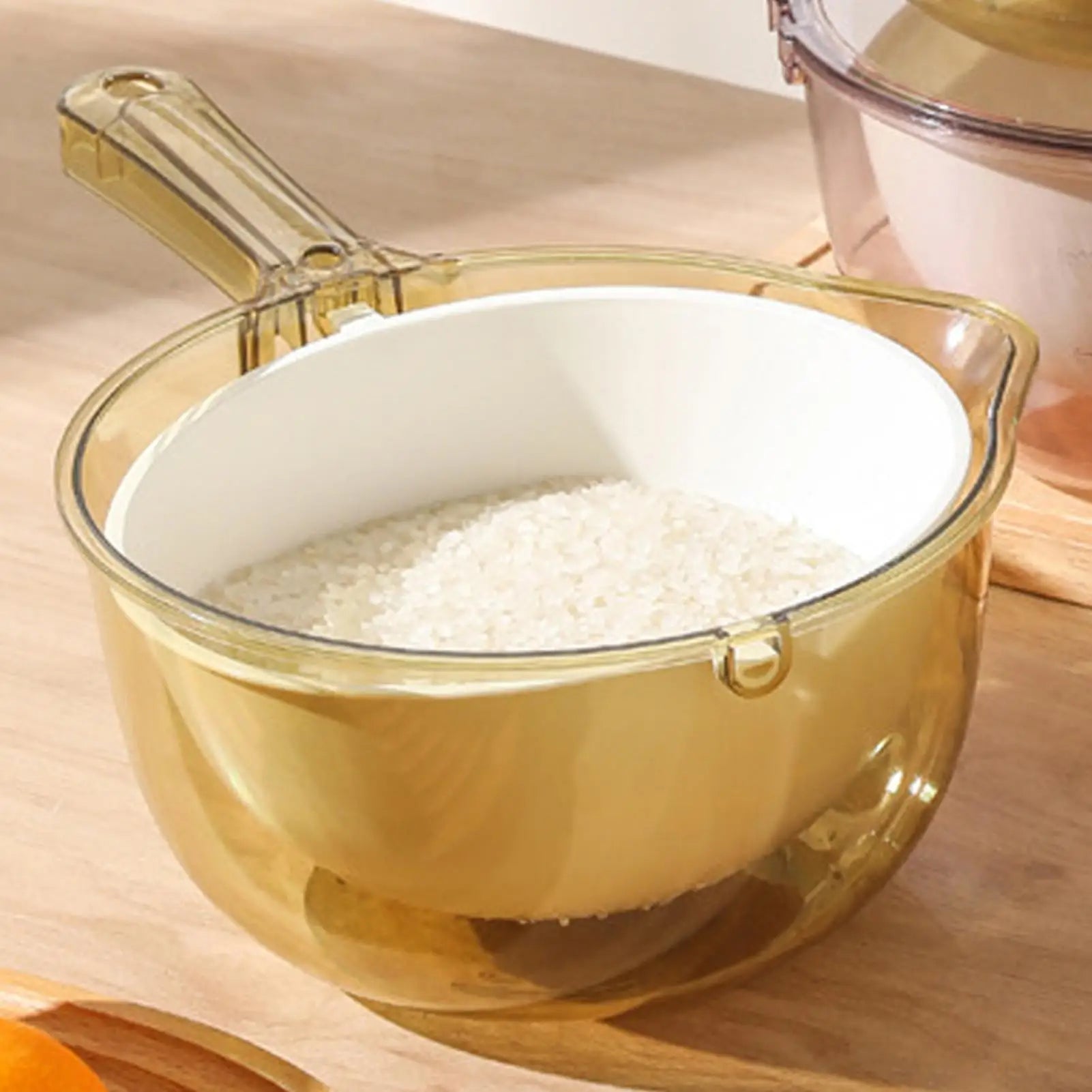 🥦 Creative Multifunctional Draining Basket with Spout Smart Kitchen & Home