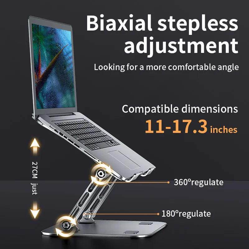 Adjustable laptop stand Adjustable Aluminum Alloy - SmartPursue™