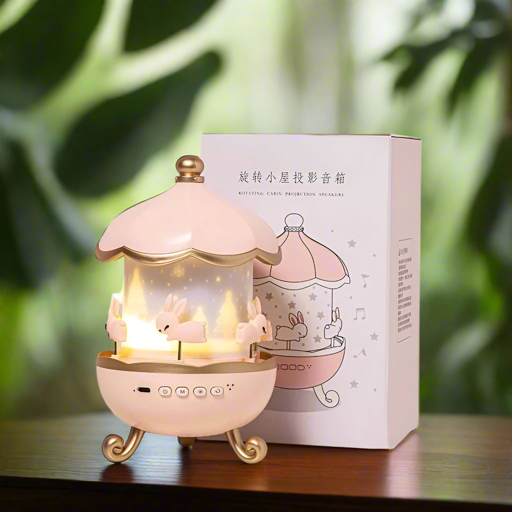 🌙 Kids Night Light Projector – USB Rechargeable LED Lamp SmartPursue™