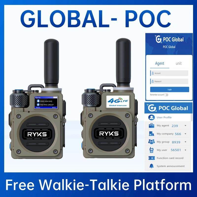 Mobile Walkie Talkie - Long-Range SIM Card Radio - SmartPursue™