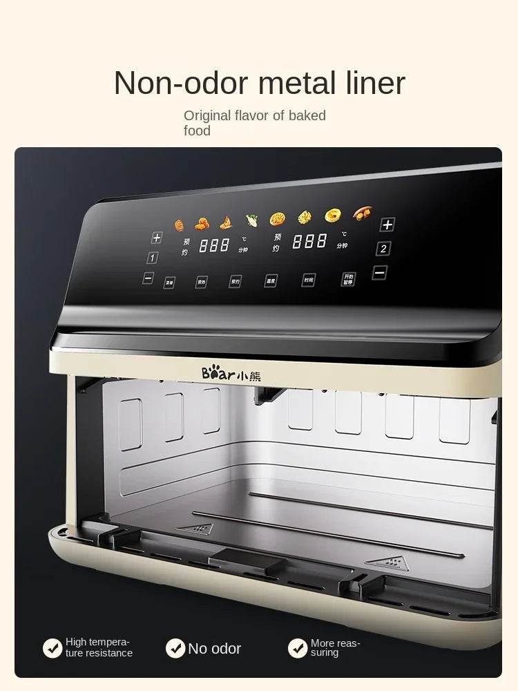 Dual-Basket Air Fryer with Multi-Function Cooking - SmartPursue™