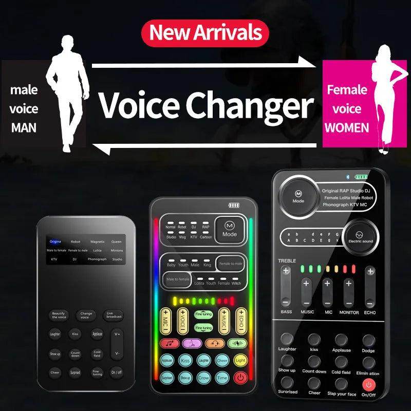 Voice transformer Portable Voice Changing Modulator Voice Changer - SmartPursue™