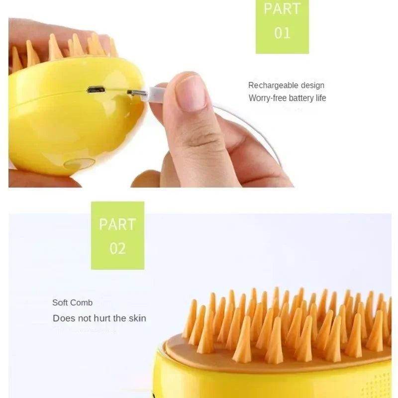 Pet Spray Massage Comb Electric Cat Steam Brush - SmartPursue™