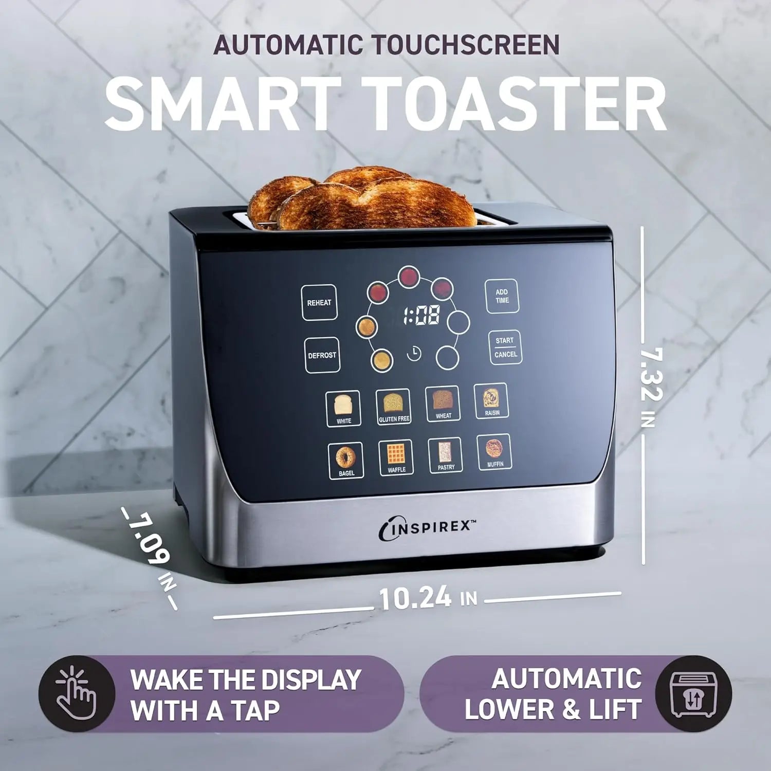 Touch Screen Smart Toaster Smart Kitchen & Home
