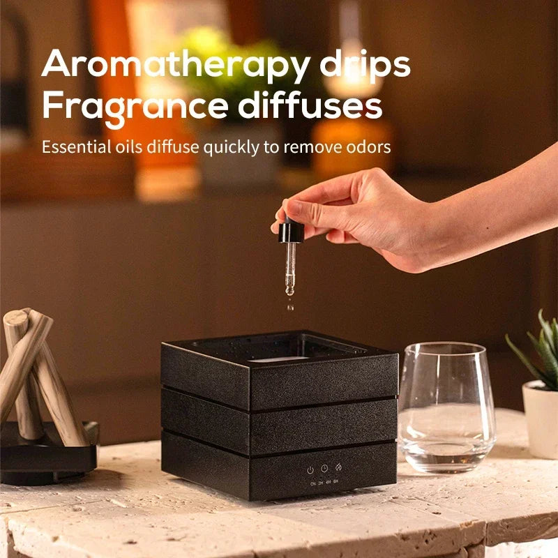 🔥 280ml Flame Aroma Diffuser – USB Humidifier with Remote & LED Light Diversi Fusion™
