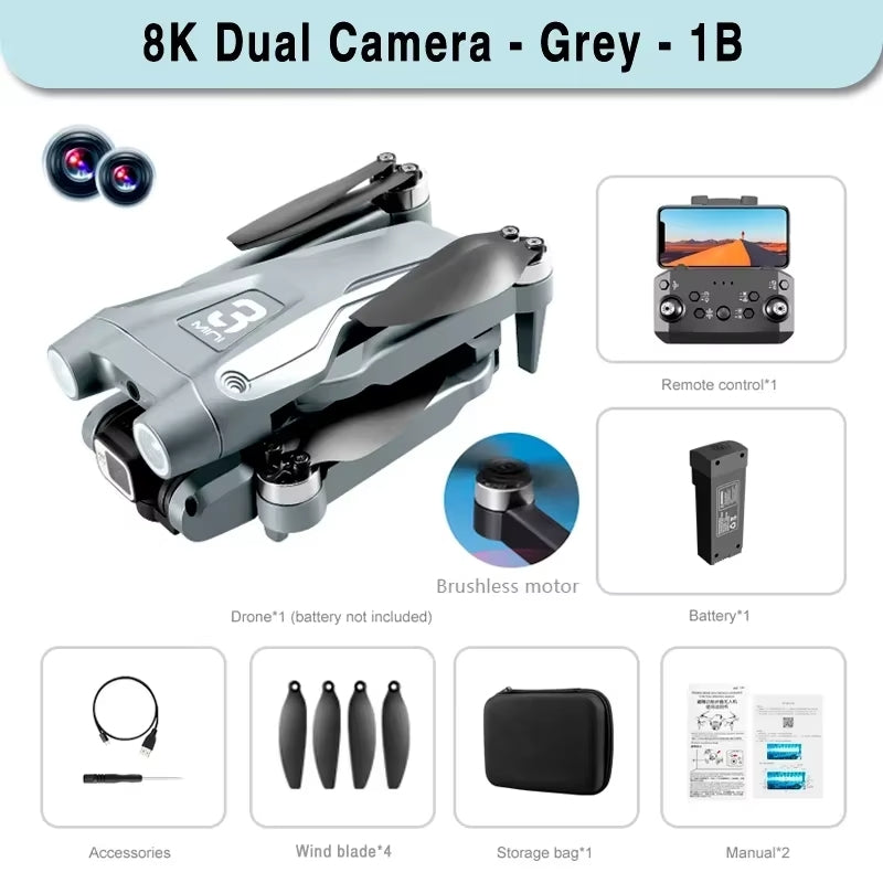 Professional 4K Mini Small Drone with Camera Diversi Shop™