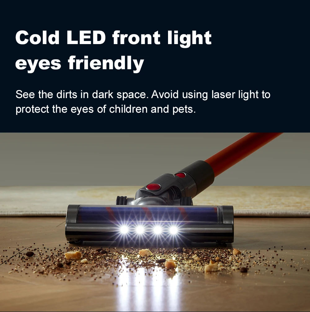 🌀 Smart Cordless Stick Vacuum Cleaner – 27,000Pa with LCD - SmartPursue™