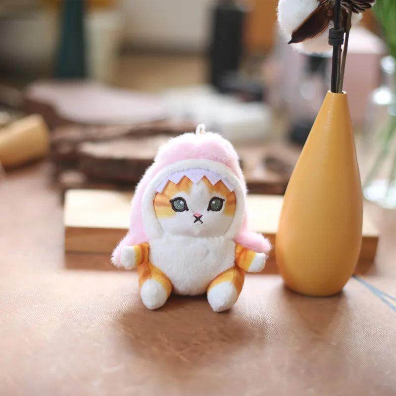 Shark Cat Fried Shrimp Plush Toy Keychain - SmartPursue™