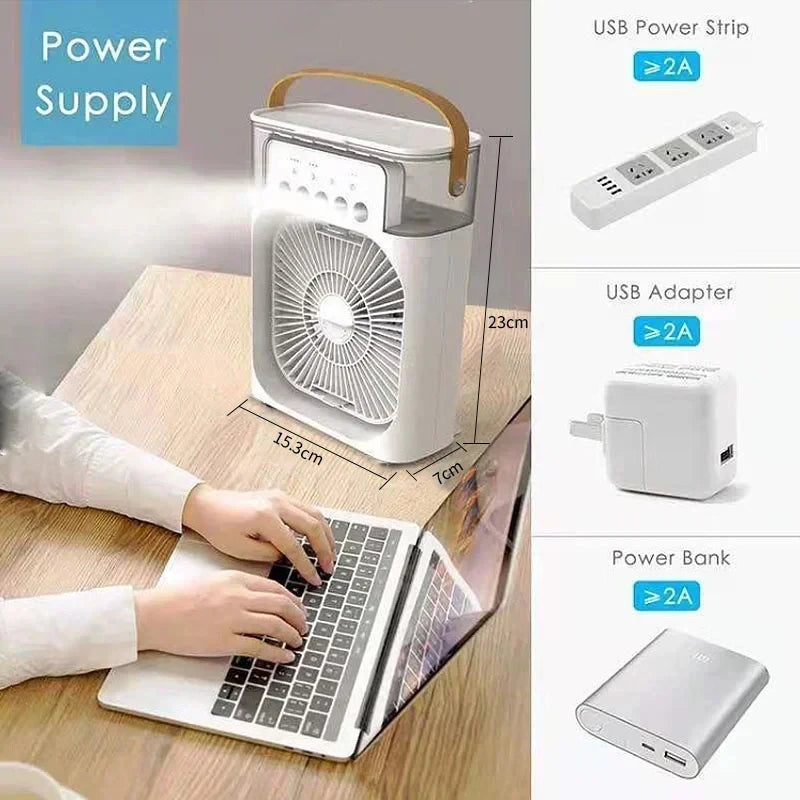 3-in-1 Portable Mini Air Cooler - SmartPursue™