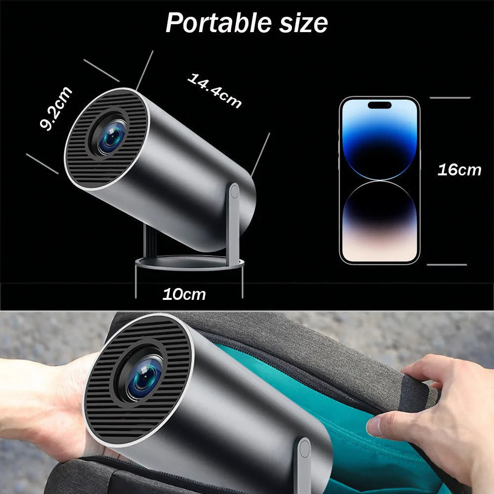 Portable 4K Projector - Home Cinema Outdoor Projetor Diversi Shop