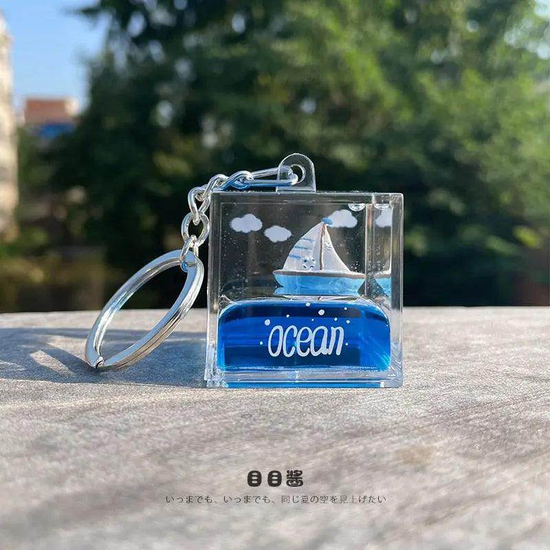 Cruise Ship Decoration Toy Fluid Drift Bottle Titanic Creative Ship - SmartPursue™