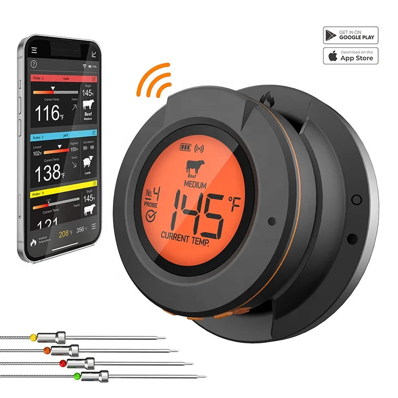 Wireless Bluetooth Meat Thermometer - SmartPursue™