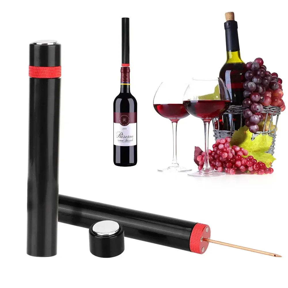 🍷 Air Pressure Wine Opener – Effortless Cork Removal with a Pop - SmartPursue™