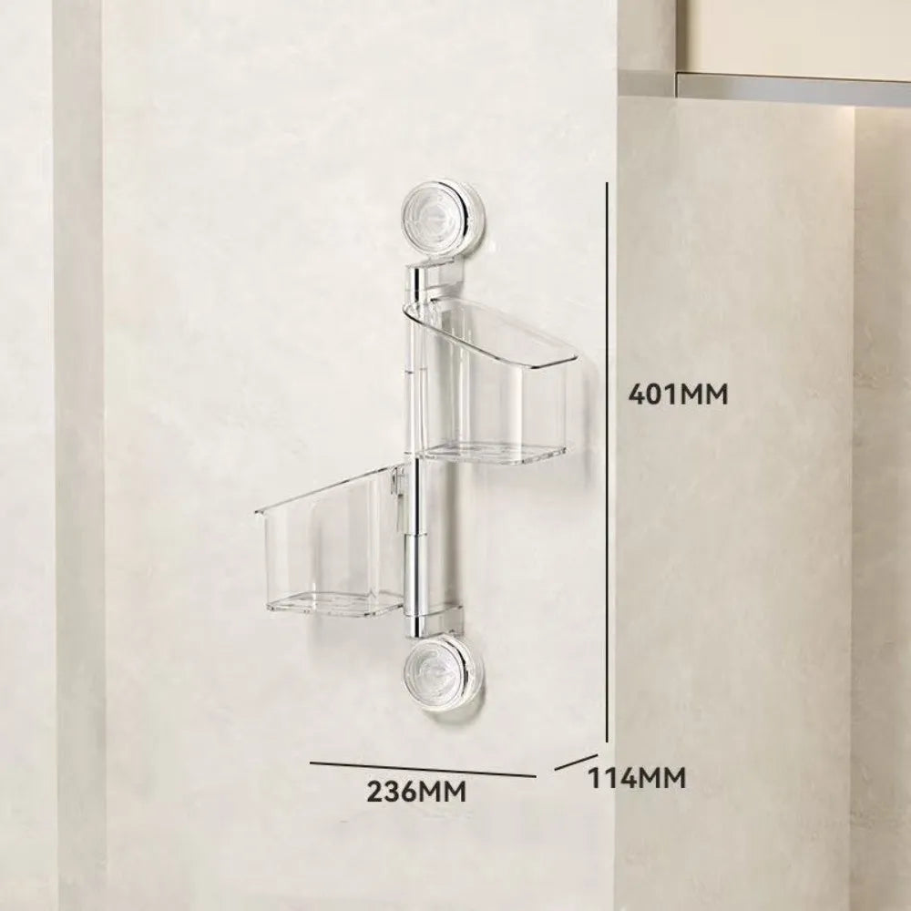 🧼 Wall-Mounted Rotatable Storage Basket Smart Kitchen & Home