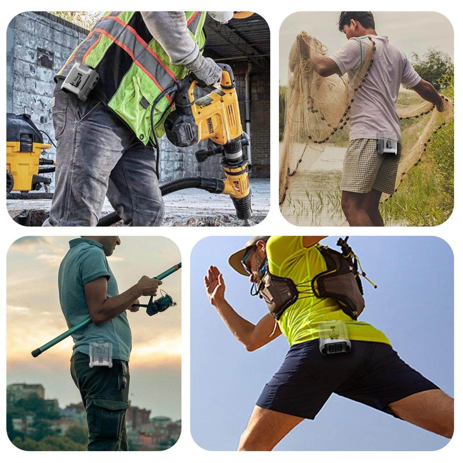 Portable Waist and Neck Fan - SmartPursue™