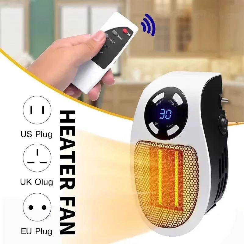 Wall-Mounted Mini Electric Heater - SmartPursue™