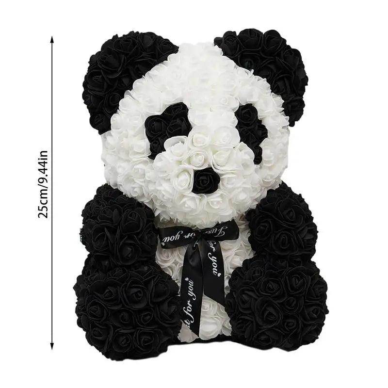 Artificial Foam Rose Panda Bear - SmartPursue™