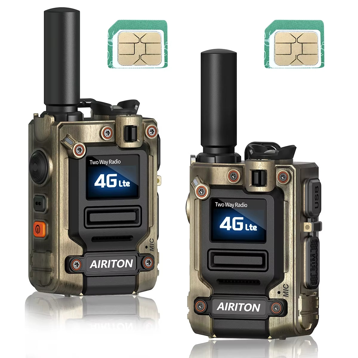 Mobile Walkie Talkie - Long-Range SIM Card Radio Travel & Portable Gadgets