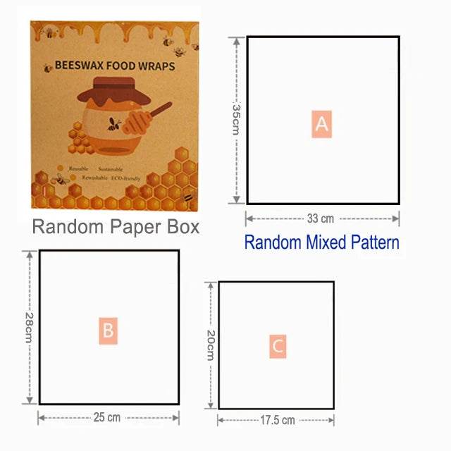 Eco-Friendly Reusable Food Wraps - SmartPursue™