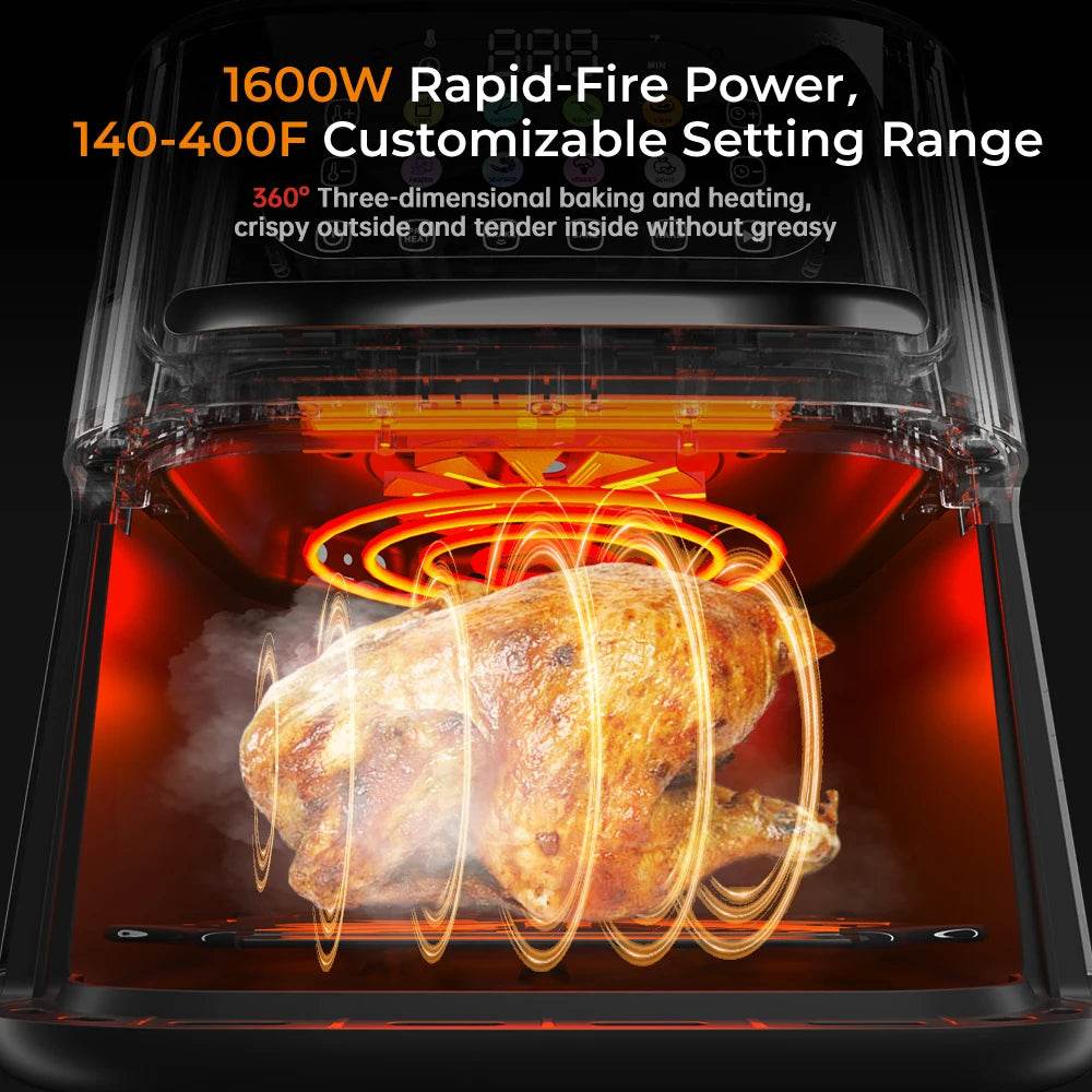 12L Air Fryer with Smart Screen - SmartPursue™