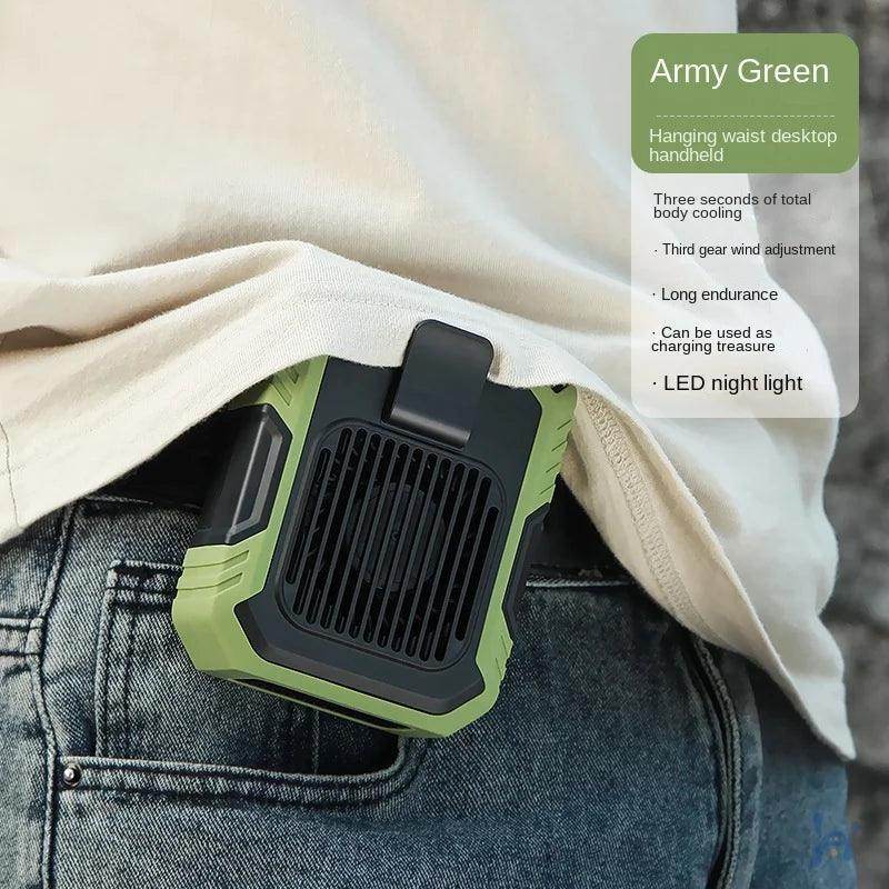 Portable Waist and Neck Fan Travel & Portable Gadgets