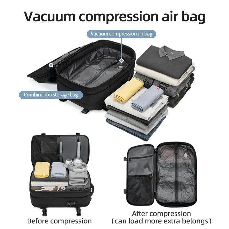 Airbag Backpack Vacuum – Large Capacity Travel Backpack - SmartPursue™