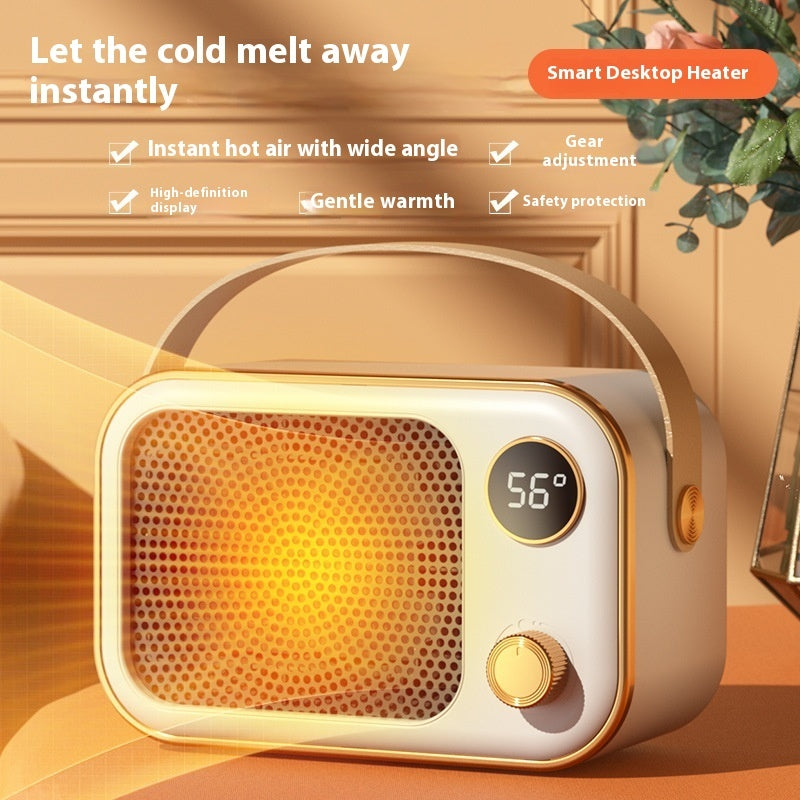🔥 Digital Display Warm Air Blower – High Power Desktop Heater CJ