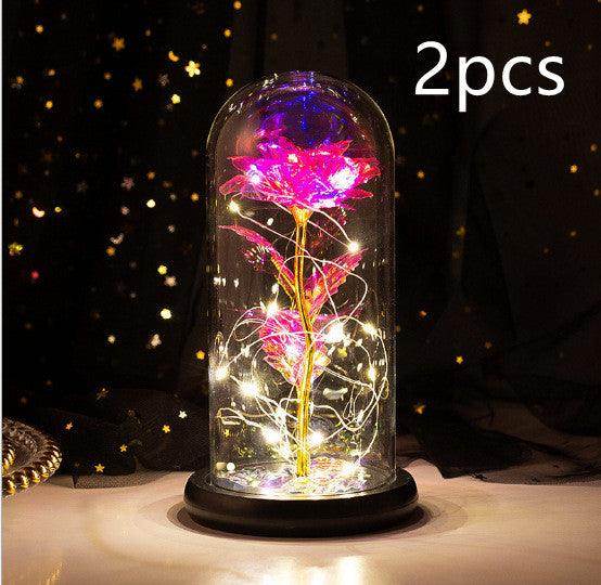 Bouquet Glass Cover Rose | Valentines Gifts for Girlfriend - SmartPursue™