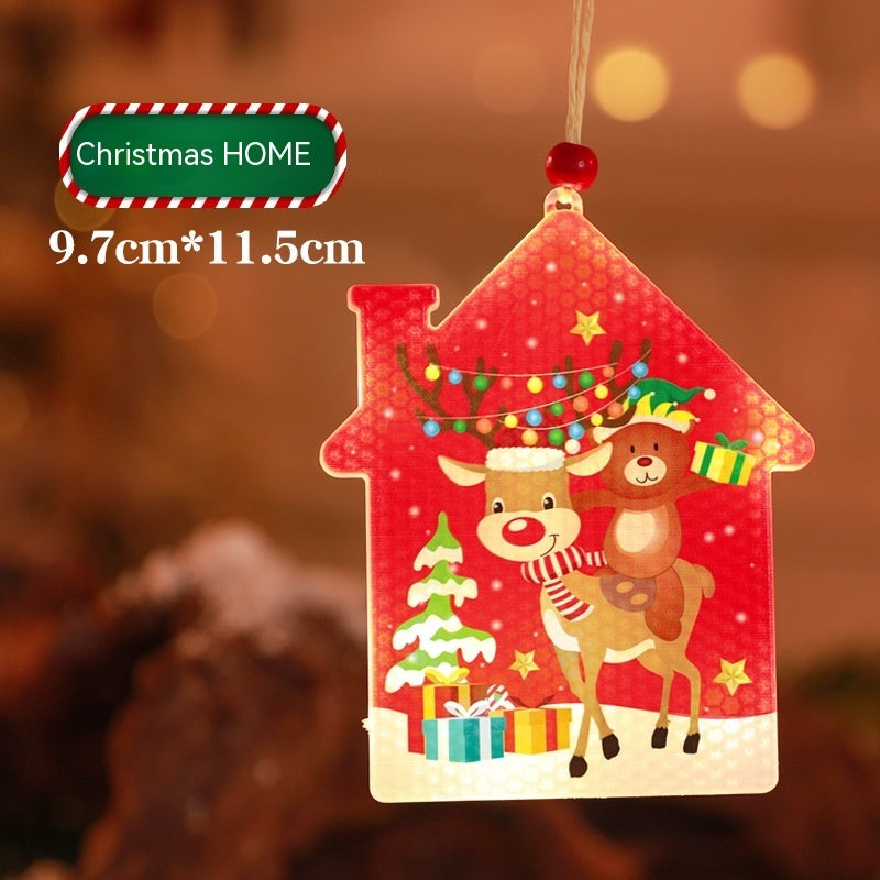 🎨 Bar Atmosphere Christmas Lights – Colorful LED Holiday Décor CJ