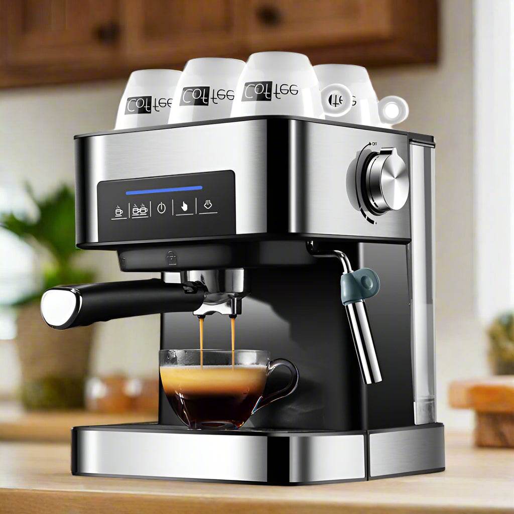 Home Espresso Machine with Milk Frother - SmartPursue™