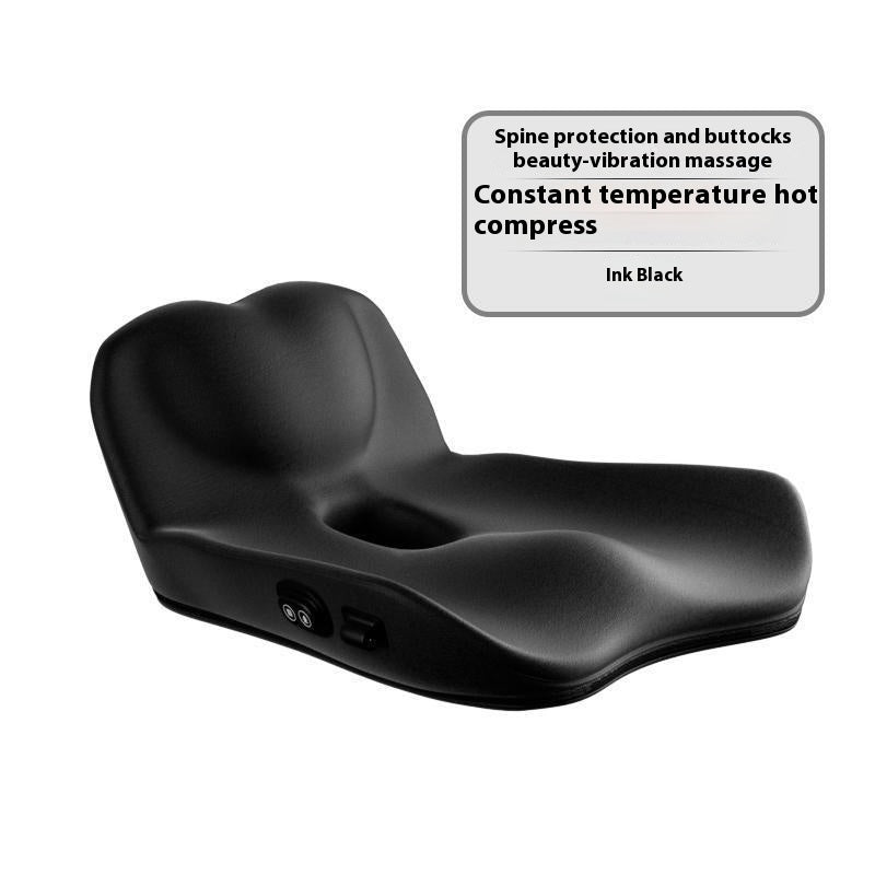 🔥 Heated Cushion with Backrest – Office & Home Ergonomic Seat Pad CJ