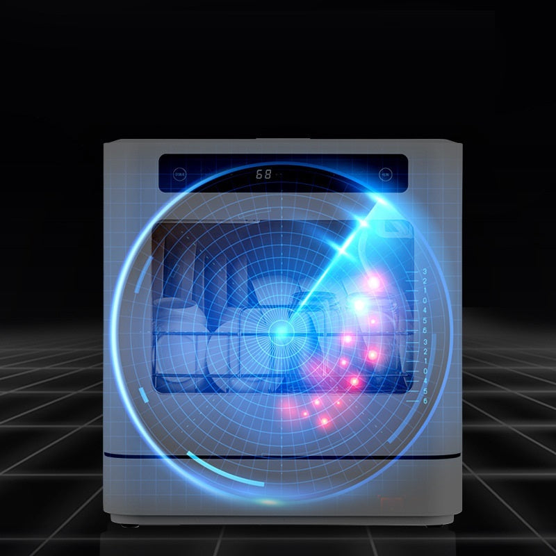 🍽️ Mini Automatic Dishwasher Smart Kitchen & Home