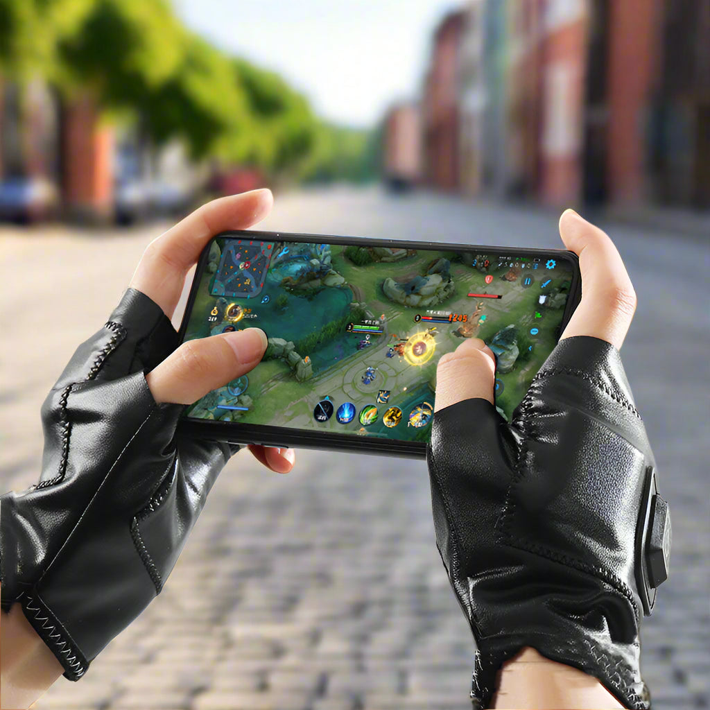 🧤 Smart Heating Gloves – Rechargeable Half-Finger Gloves Travel & Portable Gadgets