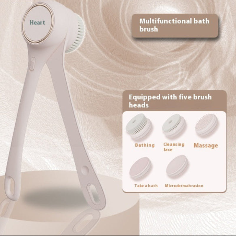 🚿 Electric Bath Brush – Automatic Back Rubbing Long Handle Brush CJ