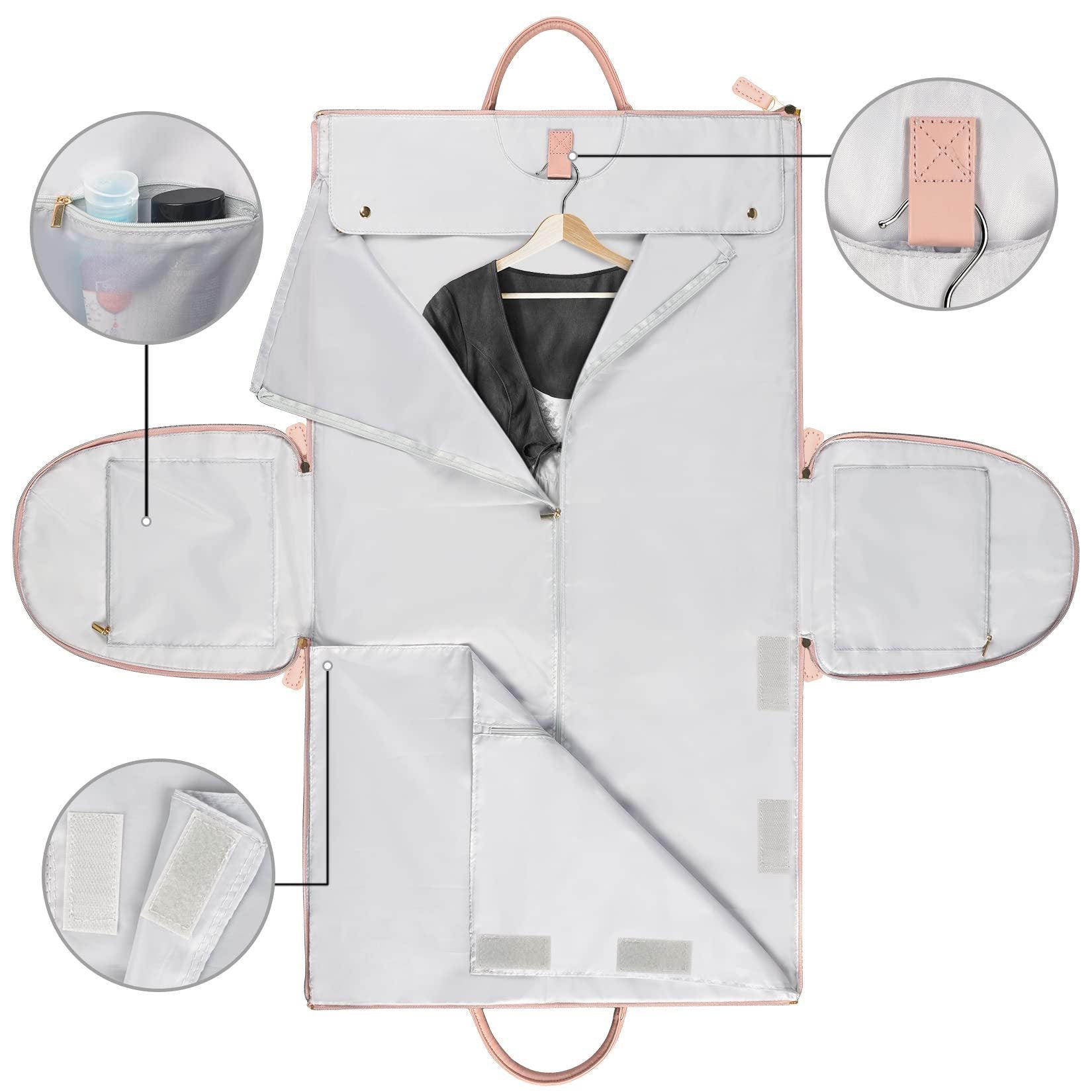 👜 Large Travel Duffle Bag – Waterproof Folding Suit & Clothes Tote CJ
