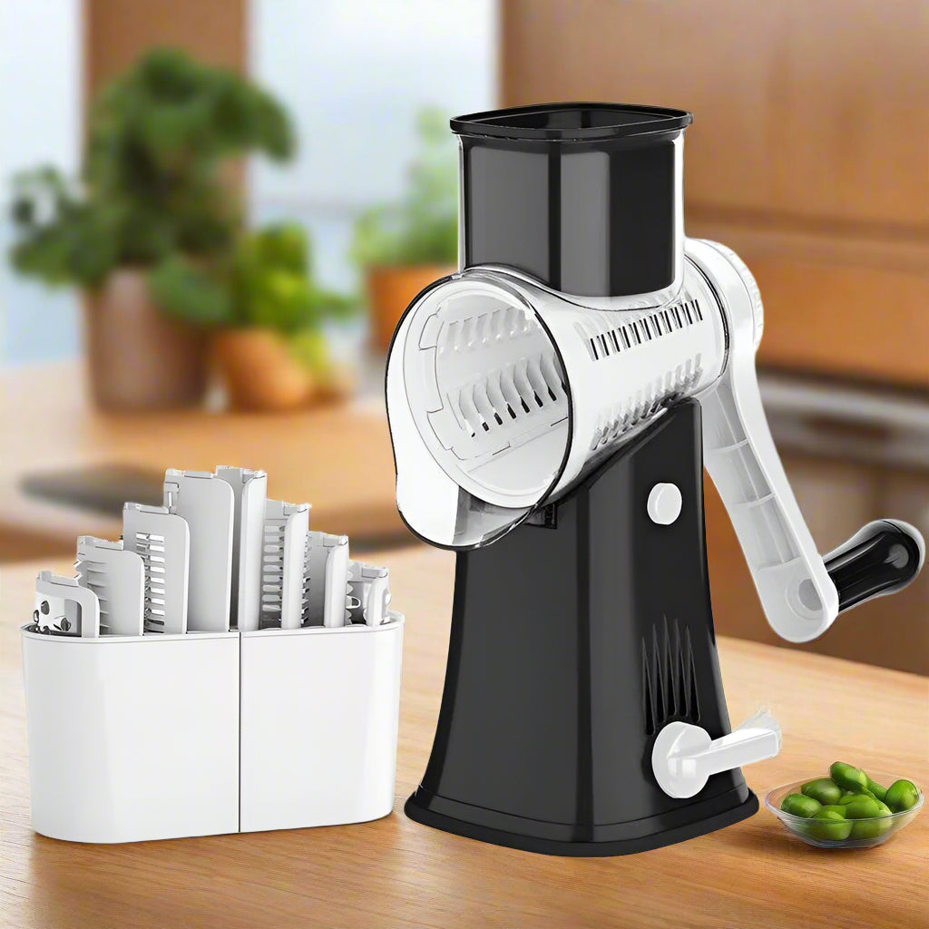 5 in 1 Rotary Gourmet Cheese Grater - SmartPursue™