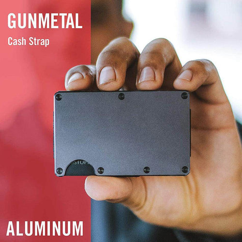 Carbon Fiber Wallet - RFID Blocking Metal Card Holder - SmartPursue™