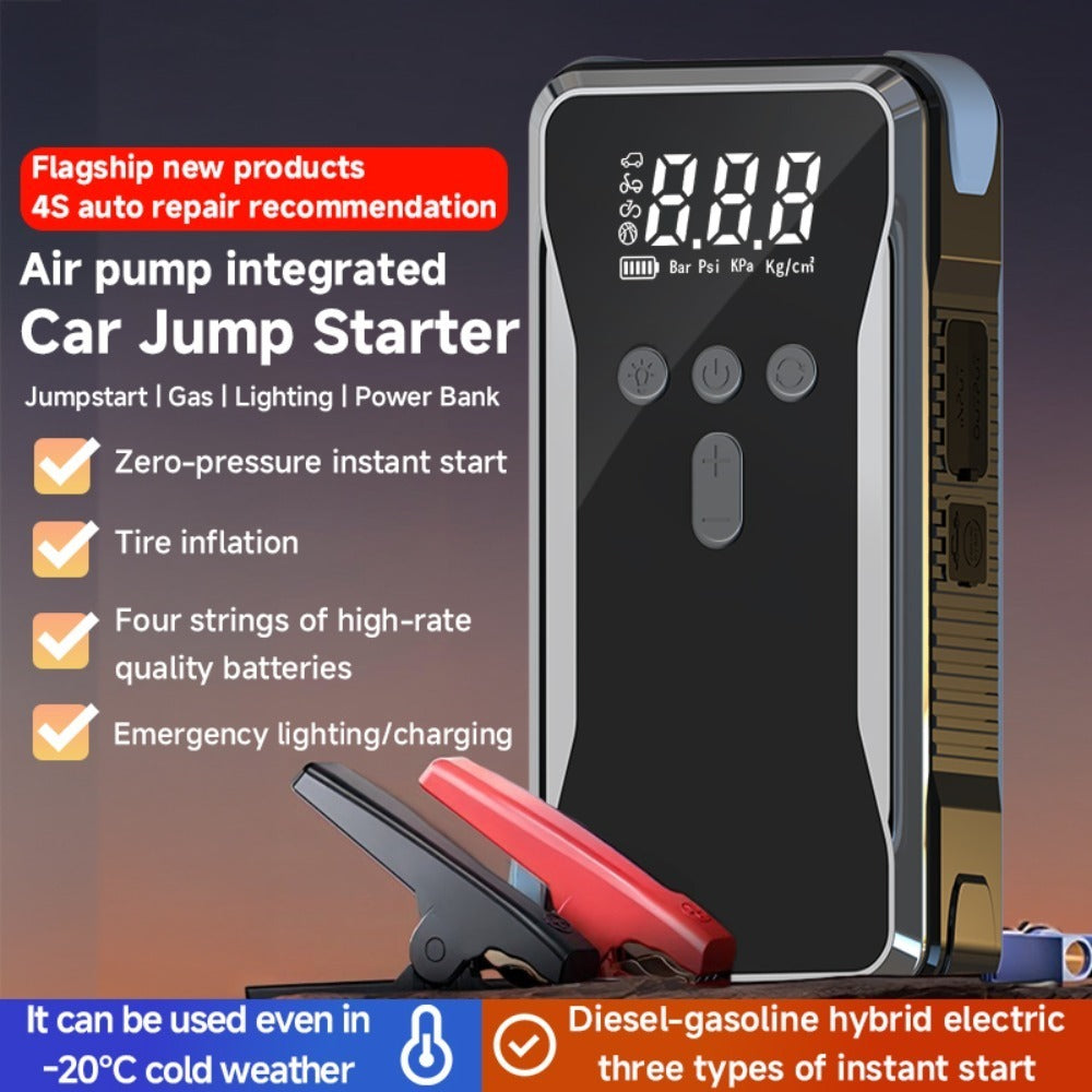 12V Car Jump Starter with Air Compressor - SmartPursue™