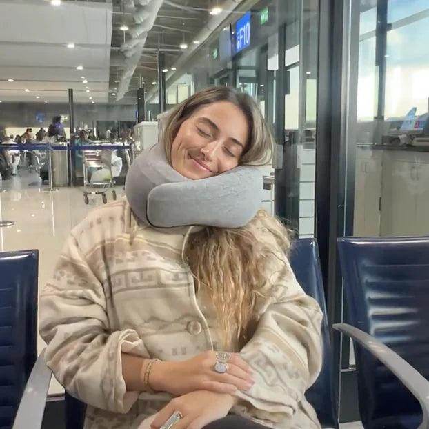 Travel pillow for long flights - SmartPursue™