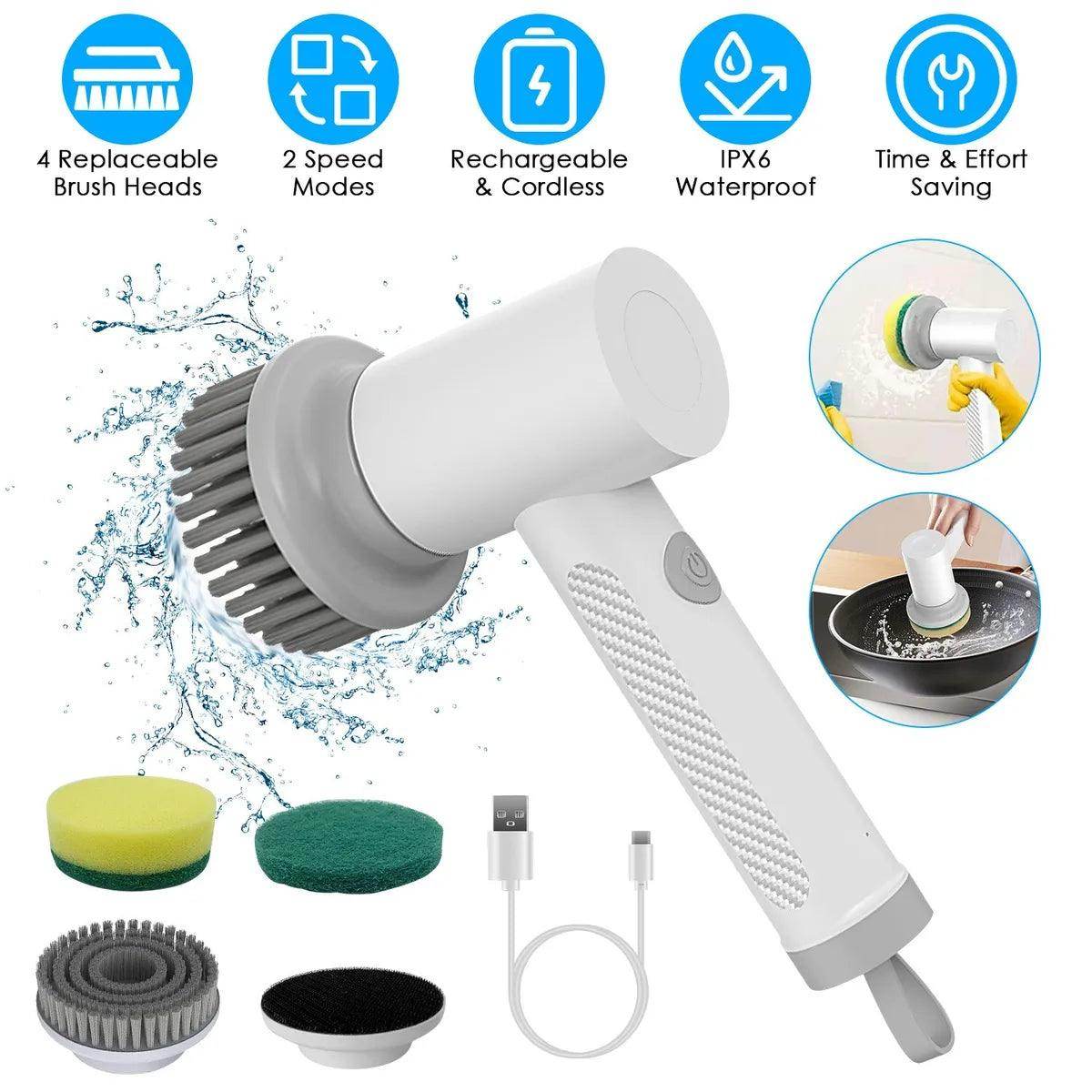 Electric Rechargeable Cleaning Brush - SmartPursue™